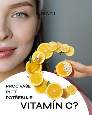 Rozjasnění. Ochrana. Glow. 🍊 Vitamín C chrání pleť před stresem a únavou, podporuje tvorbu kolagenu a sjednocuje tón. Pro...